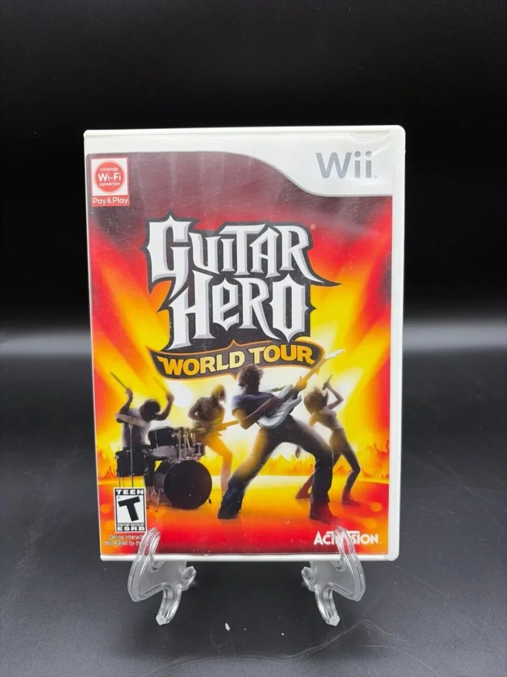 Guitar Hero: World Tour (Nintendo Wii, 2008) CIB Complete Tested Working # 2